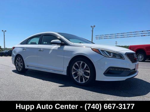 Quartz White Pearl 2015 Hyundai SONATA Limited 2.0T