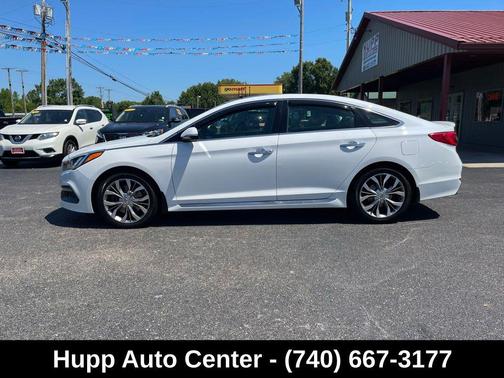 Quartz White Pearl 2015 Hyundai SONATA Limited 2.0T