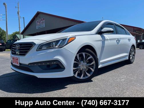 Quartz White Pearl 2015 Hyundai SONATA Limited 2.0T