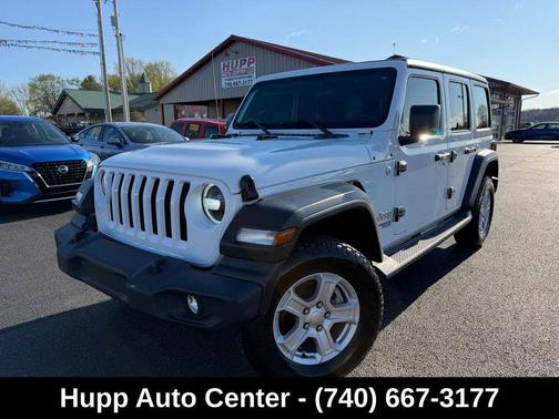 Bright White Clearcoat 2021 Jeep Wrangler Unlimited Sport