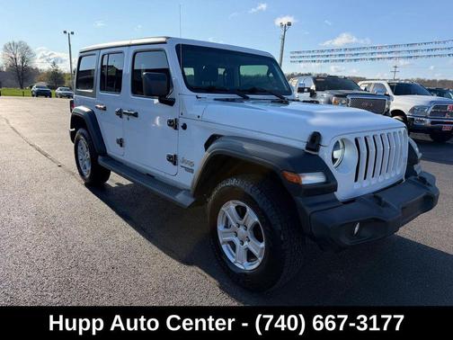 Bright White Clearcoat 2021 Jeep Wrangler Unlimited Sport