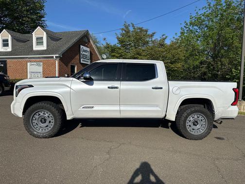 Wind Chill Pearl 2022 Toyota Tundra Hybrid Capstone