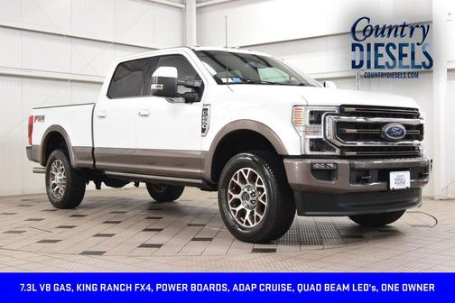 Oxford White 2022 Ford F-250 King Ranch