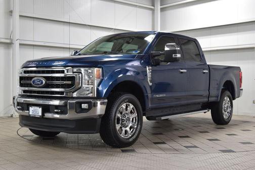 Blue Jeans Metallic 2020 Ford F-250 Lariat