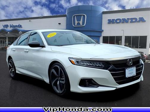 Platinum White Pearl 2022 Honda Accord Sedan