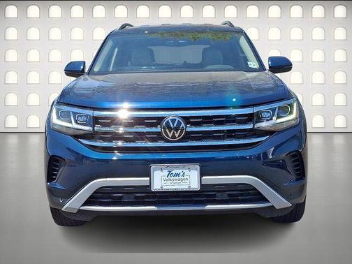 Tourmaline Blue Metallic 2023 Volkswagen Atlas 2.0T SE