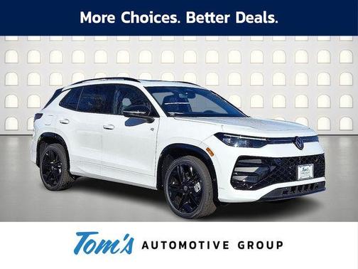 Opal White Pearl 2026 Volkswagen Tiguan 2.0T SE R-Line Black