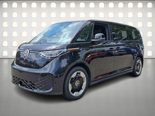 Deep Black Pearl Effect 2025 Volkswagen ID. Buzz Pro S