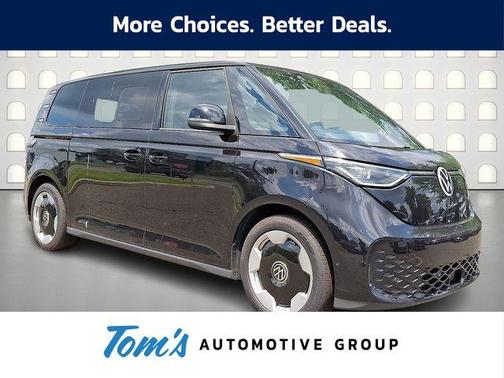 Deep Black Pearl Effect 2025 Volkswagen ID. Buzz Pro S