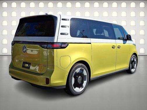 Pomelo Yellow Metallic - Candy White 2025 Volkswagen ID. Buzz Pro S Plus
