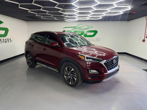Gemstone Red 2020 Hyundai TUCSON Sport