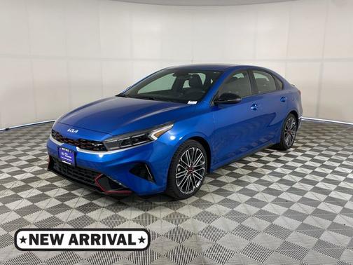 Blue 2024 Kia Forte GT