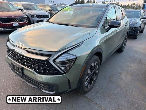 Green 2024 Kia Sportage X-Line
