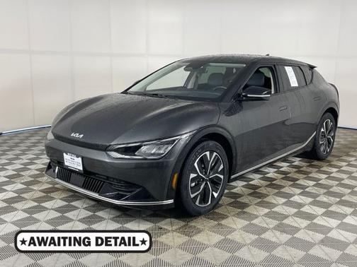 Gray 2022 Kia EV6 Wind
