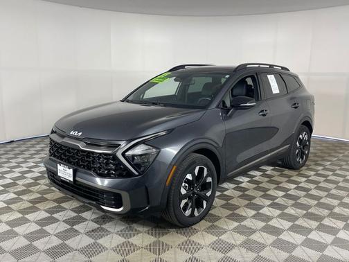 Gray 2023 Kia Sportage Plug-In Hybrid X-Line