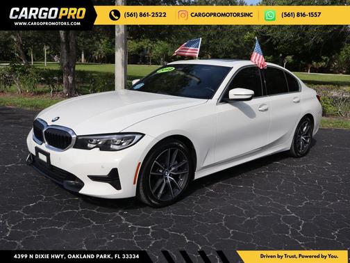Alpine White 2019 BMW 330 330i Sedan 4D