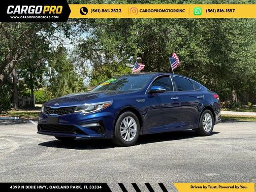Horizon Blue 2019 Kia Optima LX