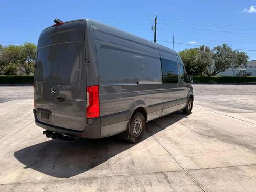 Gray 2022 Mercedes-Benz Sprinter 2500 High Roof w/170 WB Van 3D