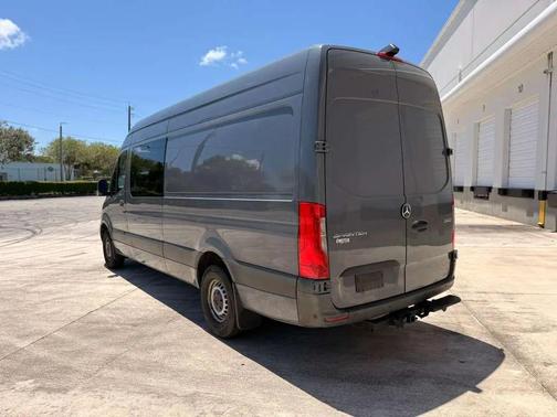 Gray 2022 Mercedes-Benz Sprinter 2500 High Roof w/170 WB Van 3D
