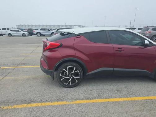 Red 2018 Toyota C-HR XLE Premium