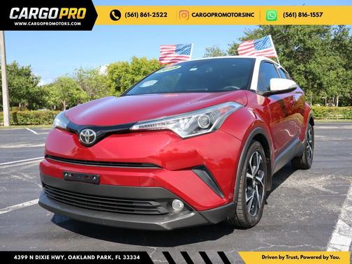 Red 2018 Toyota C-HR XLE Premium