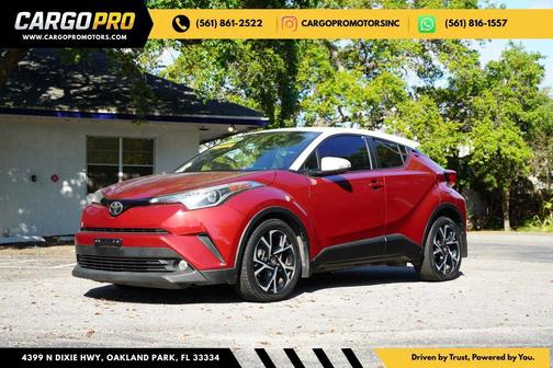Red 2018 Toyota C-HR XLE Premium