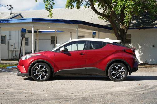Red 2018 Toyota C-HR XLE Premium