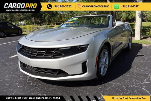 Silver Ice Metallic 2019 Chevrolet Camaro 1LT
