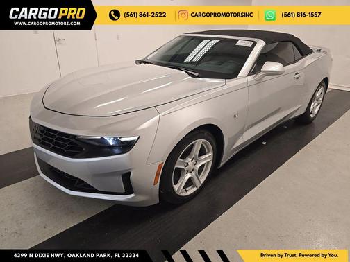 Silver Ice Metallic 2019 Chevrolet Camaro 1LT