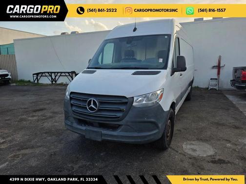 White 2023 Mercedes-Benz Sprinter 2500 High Roof