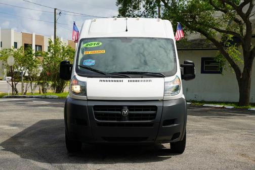 Bright White Clearcoat 2018 RAM ProMaster 2500 High Roof
