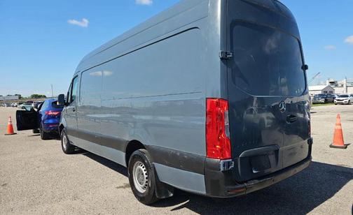 Gray 2019 Mercedes-Benz Sprinter 2500 High Roof Extended w/170  WB Van 3D