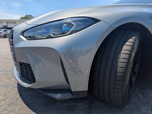 Skyscraper Gray Metallic 2024 BMW M3 Competition xDrive