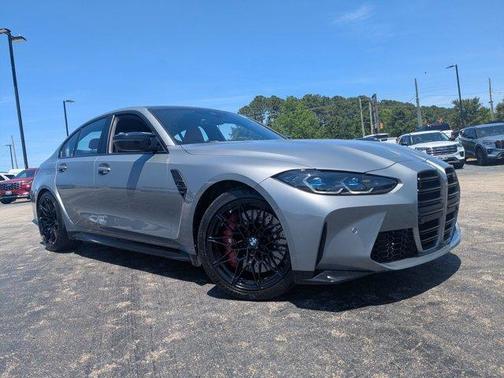 Skyscraper Gray Metallic 2024 BMW M3 Competition xDrive