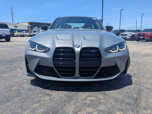 Skyscraper Gray Metallic 2024 BMW M3 Competition xDrive