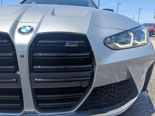 Skyscraper Gray Metallic 2024 BMW M3 Competition xDrive