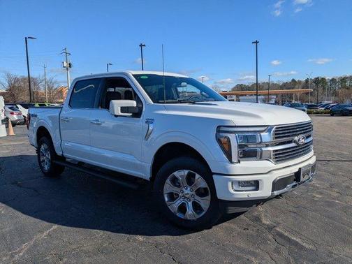 White Metallic 2026 Ford F-150 Platinum