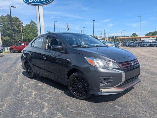 Graphite Gray Metallic 2024 Mitsubishi Mirage G4 Black Edition