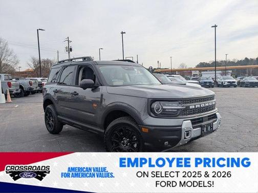 Gray Metallic 2025 Ford Bronco Sport Badlands