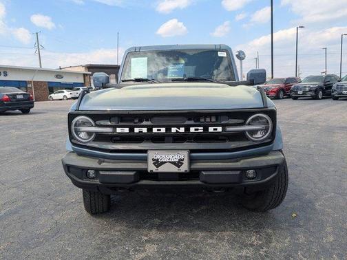 Azure Gray Metallic 2025 Ford Bronco Outer Banks