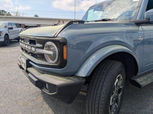 Azure Gray Metallic 2025 Ford Bronco Outer Banks