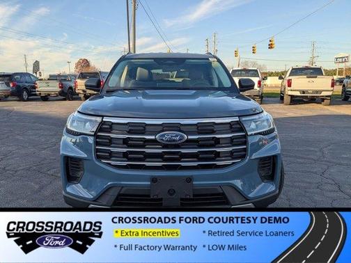 Vapor Blue 2026 Ford Explorer Active