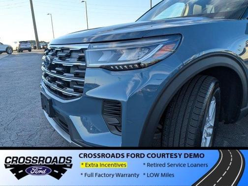 Vapor Blue 2026 Ford Explorer Active