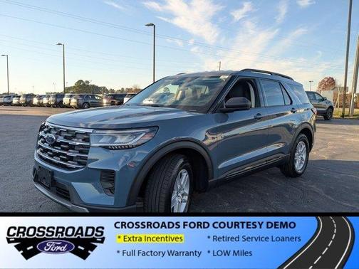 Vapor Blue 2026 Ford Explorer Active