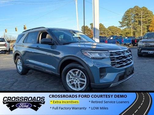 Vapor Blue 2026 Ford Explorer Active