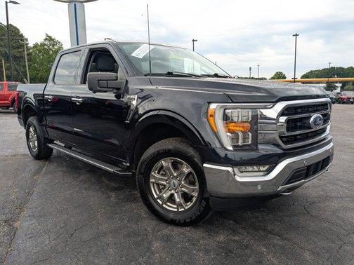 Blue Metallic 2021 Ford F-150 XLT