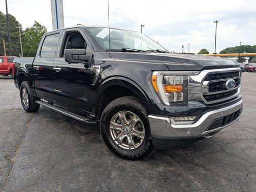 Blue Metallic 2021 Ford F-150 XLT