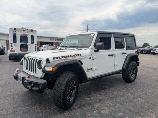 Bright White Clearcoat 2023 Jeep Wrangler Rubicon
