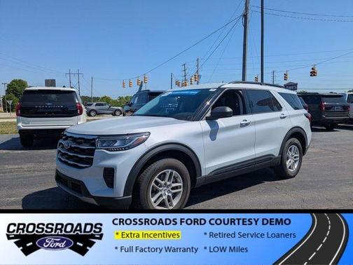 White Metallic 2026 Ford Explorer Active