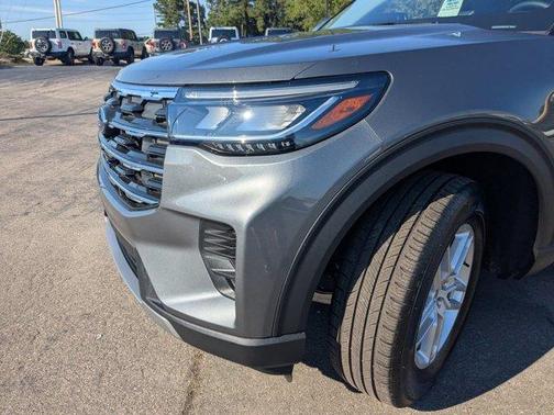 Gray Metallic 2026 Ford Explorer Active